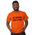 thumbnail image 1 of We Rescued Each Other Pet Lover Dog Plus Size Crewneck Graphic Tee Shirt Brisco Brands 3X, 1 of 2