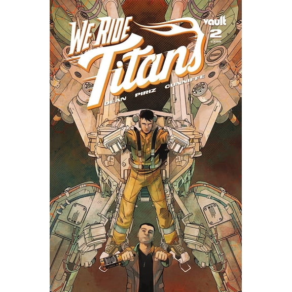 We Ride Titans #2 Cvr A Piriz Vault Comics Comic Book