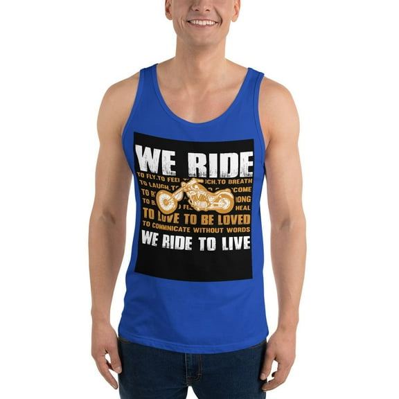 We Ride To Live Tank Top