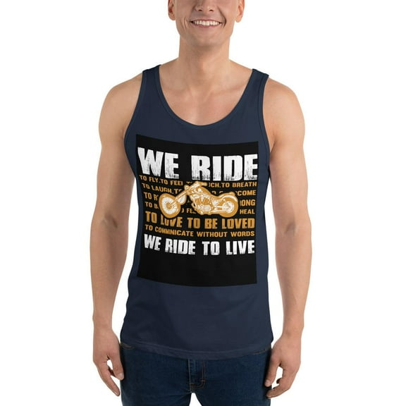 We Ride To Live Tank Top