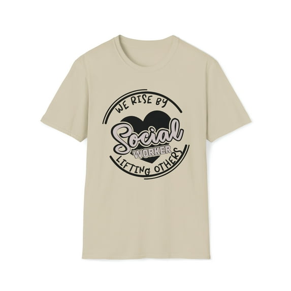 We Rise By Lifting Others, Gildan Unisex Softstyle Shirt, Graphic Tee S-3XL