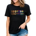 thumbnail image 1 of We Rise Together LGBT-Q Pride Social Justice Equality Ally T-Shirt Black 3X-Large, 1 of 4