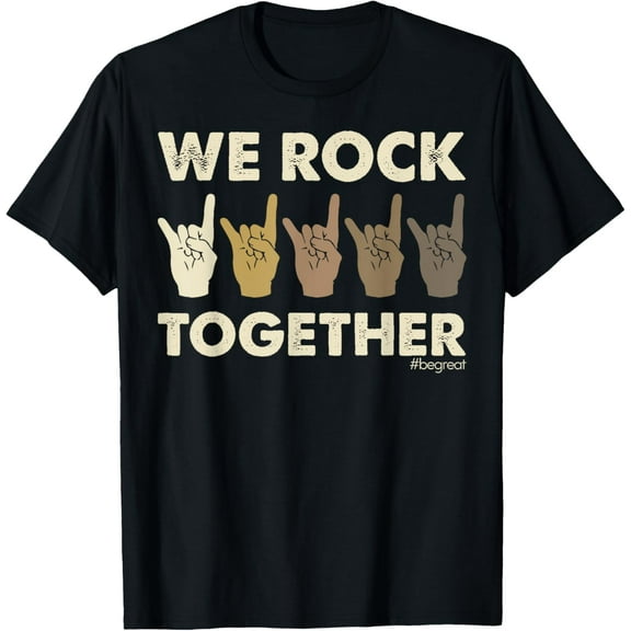 We Rock Together Funny Sign Language T-Shirt