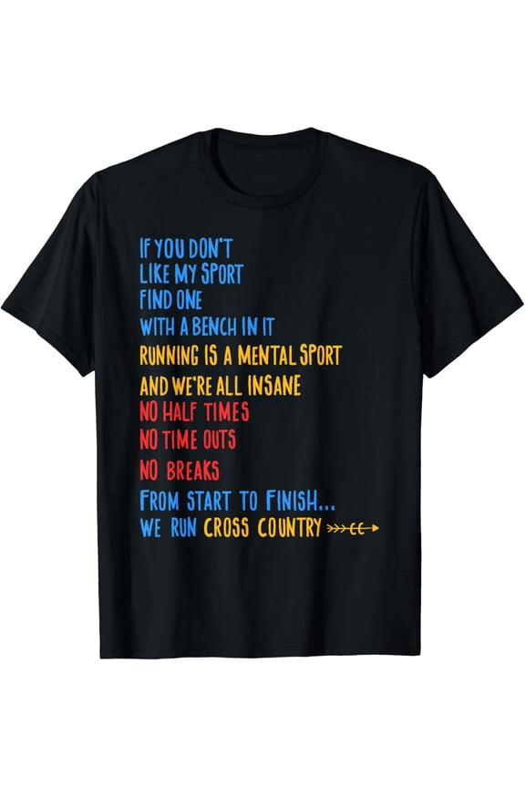 We Run Cross Country Running Shirt CC Runner Gift Idea