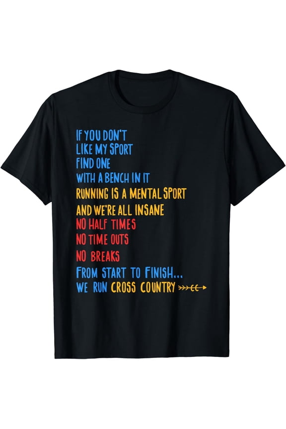 We Run Cross Country Running Shirt CC Runner Gift Idea