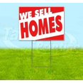 thumbnail image 1 of We Sell Homes (18" x 24") Yard Sign, Includes Metal Step Stake, 1 of 6