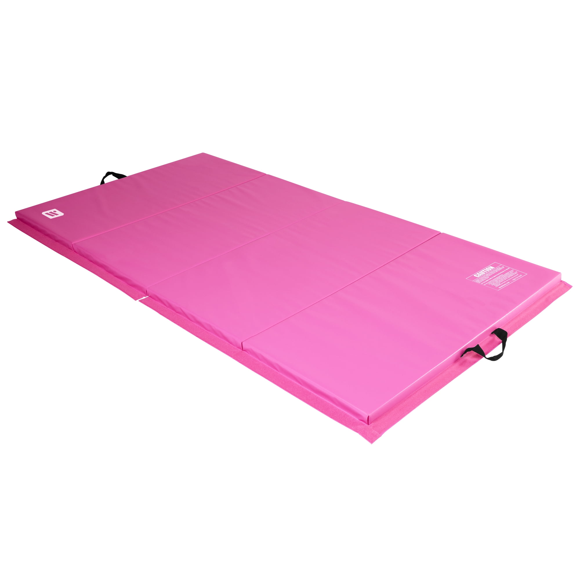 We Sell Mats 4 ft x 8 ft x 2 in Personal Fitness Exercise Mat Lightweight and Folds for Carrying Pink Walmart Business Supplies