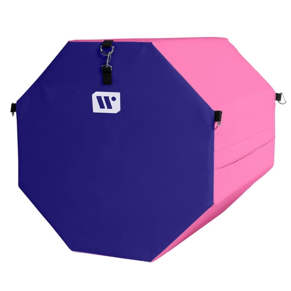 We Sell Mats Gymnastics Octagon Skill Shape Tumbling Mat, Somersault Backbend Trainer for Gymnastics, Cheerleading and Martial Arts