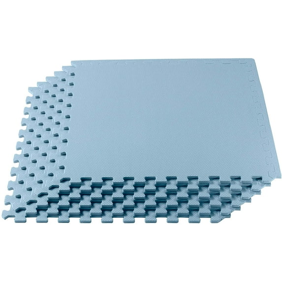 We Sell Mats – ½ Inch Thickness Multipurpose EVA Foam Floor Toles – Interlocking Floor Mat for Indoor Gym, Playroom, and Home Use