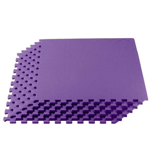 We Sell Mats – ½ Inch Thickness Multipurpose EVA Foam Floor Toles – Interlocking Floor Mat for Indoor Gym, Playroom, and Home Use