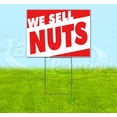 thumbnail image 1 of We Sell Nuts (18" x 24") Yard Sign, Includes Metal Step Stake, 1 of 6