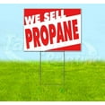 thumbnail image 1 of We Sell Propane (18" x 24") Yard Sign, Includes Metal Step Stake, 1 of 6