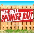 thumbnail image 1 of We Sell Spinner Bait 13 oz Vinyl Banner With Metal Grommets, 1 of 4