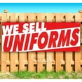 thumbnail image 1 of We Sell Uniforms 13 oz Vinyl Banner With Metal Grommets, 1 of 4