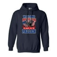 thumbnail image 1 of We Stand For The Flag And We Kneel For The Fallen USA DT Sweatshirt Hoodie, 1 of 2