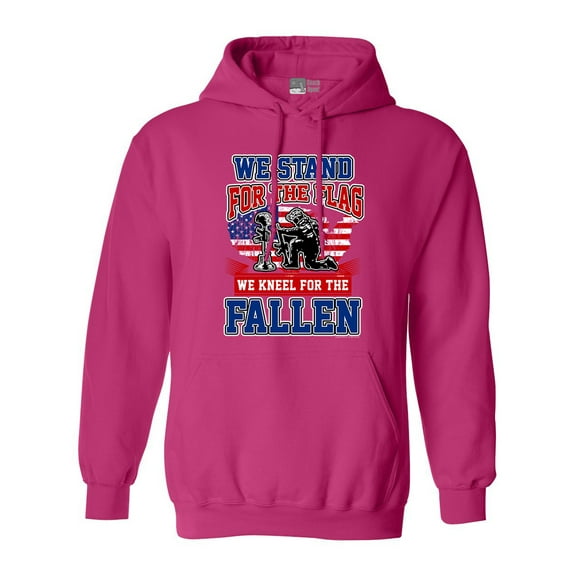 We Stand For The Flag And We Kneel For The Fallen USA DT Sweatshirt Hoodie
