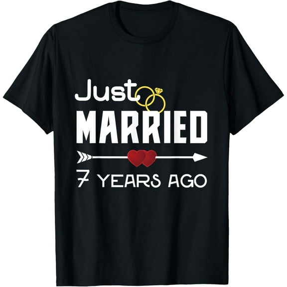 We Still Do T-Shirts 7th Anniversary 7 Years Of Marriage T-Shirt