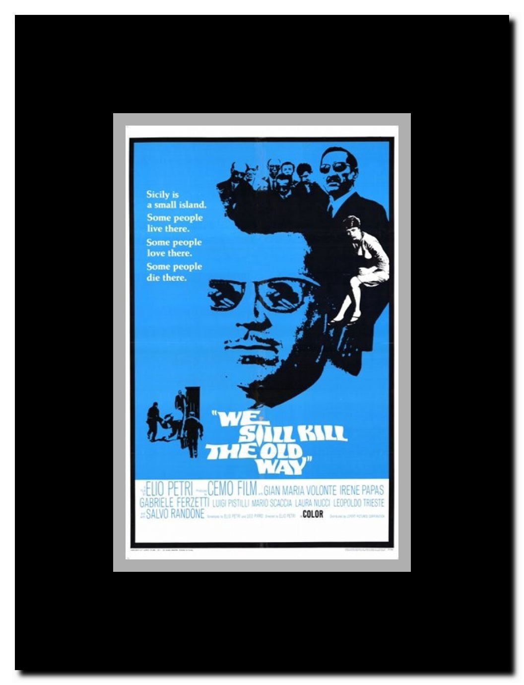 We Still Kill the Old Way Framed Movie Poster
