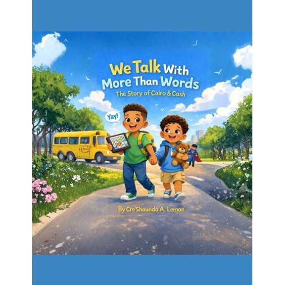 We Talk with More Than Words We Talk With More Than Words: The Story of Cairo & Cash, Book 1, (Paperback)