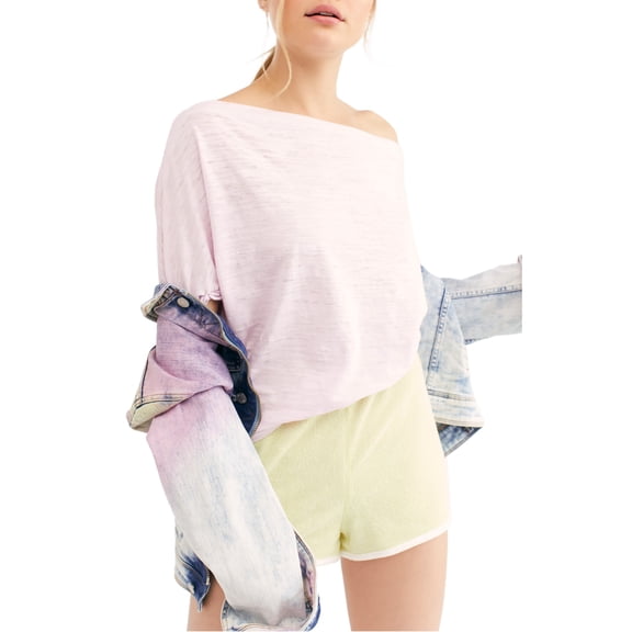 We The Free Womens Astrid Convertible Neck Oversized T-Shirt