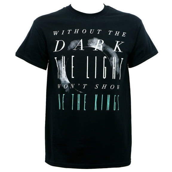 We The Kings Men's Dark T-Shirt Black 2XL