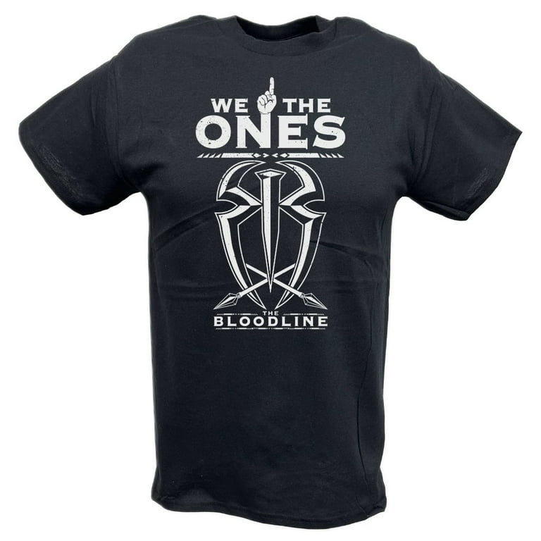 We The Ones Roman Reigns Logo Bloodline WWE T-shirt