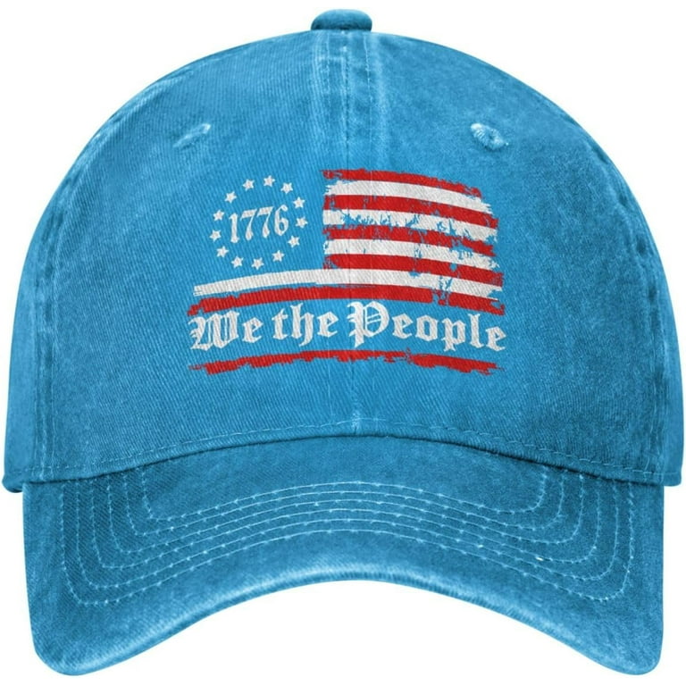 American Flag Golf Cap Cotton Adjustable Baseball Hat for Men Women JFJFNMF American Flag and Poker Baseball Cap for Men Women  main image 2