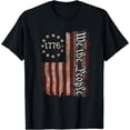 thumbnail image 1 of We The People 1776 Shirt American Flag 4th Of July Men Women T-Shirt, 1 of 4