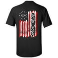 thumbnail image 1 of We The People American Flag 1776 Unisex Short Sleeve T-shirt-Black-4XL, 1 of 4