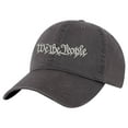 thumbnail image 1 of We The People Baseball Cap - Patriotic Embroidered Dad Hat (Charcoal), 1 of 10
