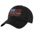 thumbnail image 1 of We The People American Flag Hat – Patriotic Baseball Cap for Men Women (Black), 1 of 10