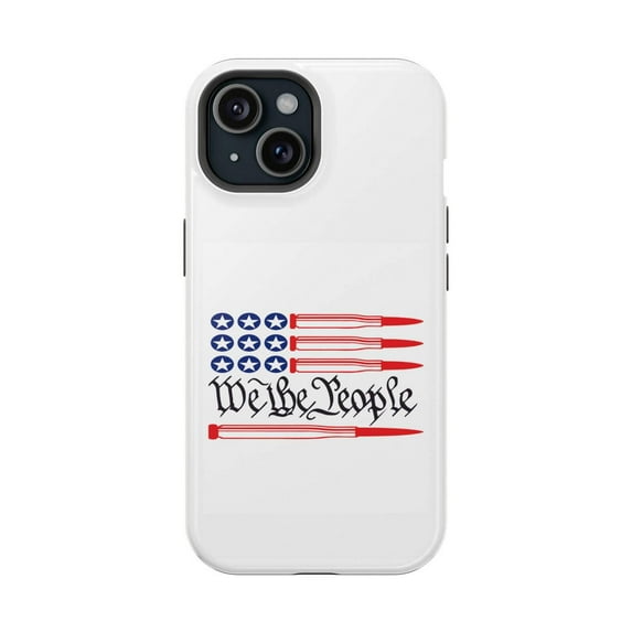 We The People Flag Magnetic iPhone Tough Case