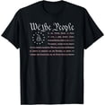 thumbnail image 1 of We The People Gadsden USA Flag, Preamble of the Constitution T-Shirt, 1 of 4