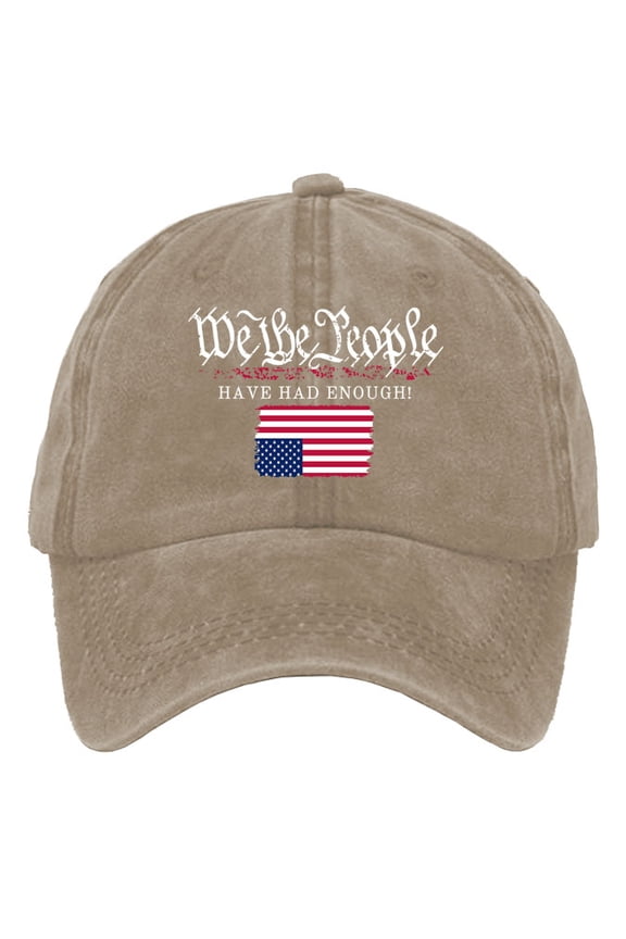 We The People Hat, We The People Have Had Enough Baseball Caps Women Men