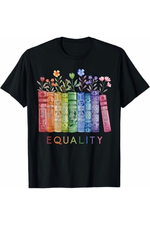We The People Means Everyone LGBT Pride Rainbow Flag Shirt Transgender Gay Lesbian Ally Human Equality LGBTQ T-Shirt