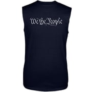 We The People Navy Adult Sleeveless Shirt - Small