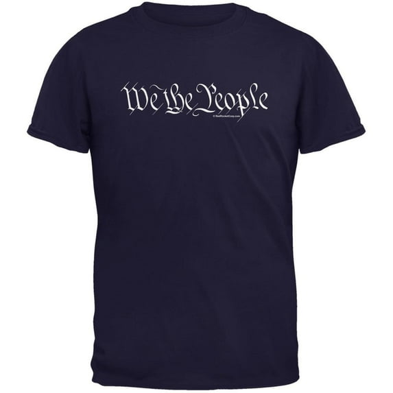 We The People Navy Youth T-Shirt - Youth Small