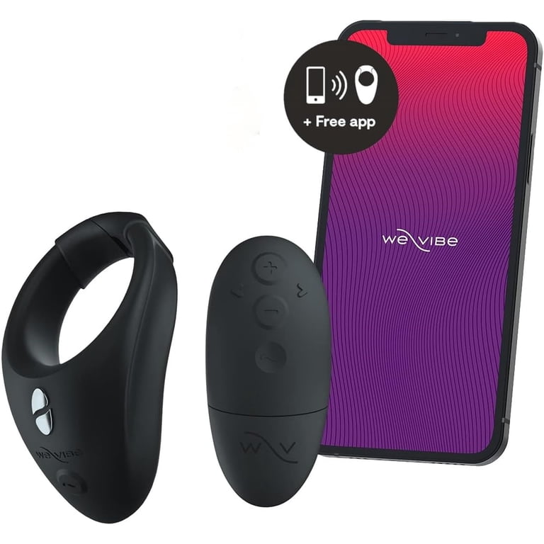 We-Vibe Bond Wearable Vibrating Cock Ring App & Remote Controlled, Black -  Walmart.com