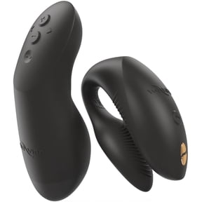 We-Vibe Chorus Pro Couples Vibrator, Remote & App Controlled Dual Stimulator, Black