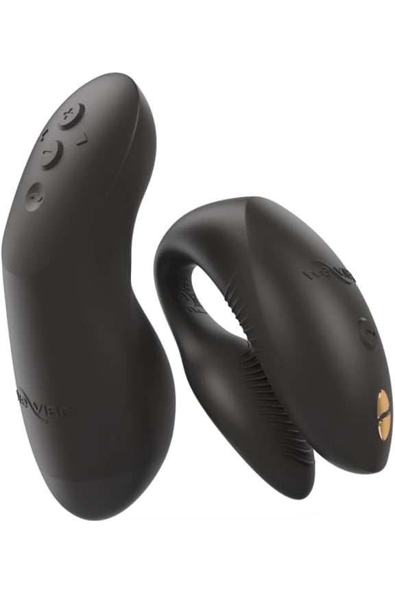 We-Vibe Chorus Pro Couples Vibrator, Remote & App Controlled Dual Stimulator, Black