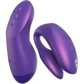 We-Vibe Chorus Pro Couples Vibrator, Remote & App Controlled Dual Stimulator, Purple