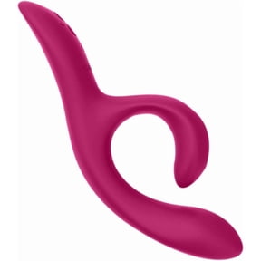 We-Vibe Nova 2 Dual Stimulation Rabbit Massager with Remote and App, Fuchsia