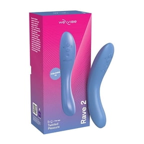 We-Vibe Rave 2 G-Spot Vibrator App Controlled Rechargeable Waterproof Massager – Blue