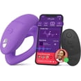 thumbnail image 1 of We-Vibe Sync O Bluetooth Sex Toy, App Control Couples Vibrator for Clitoral Vibration & Sexual Wellness – Purple, 1 of 4