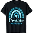thumbnail image 1 of We Wear Light Blue Rainbow Awsewome For Prostate Awareness T-Shirt All Size S-5Xl, 1 of 4