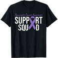 thumbnail image 1 of We Wear Purple Pancreatic Cancer Awareness Support Squad T-Shirt, 1 of 3