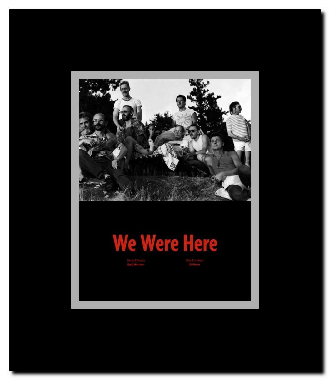 We Were Here Framed Movie Poster
