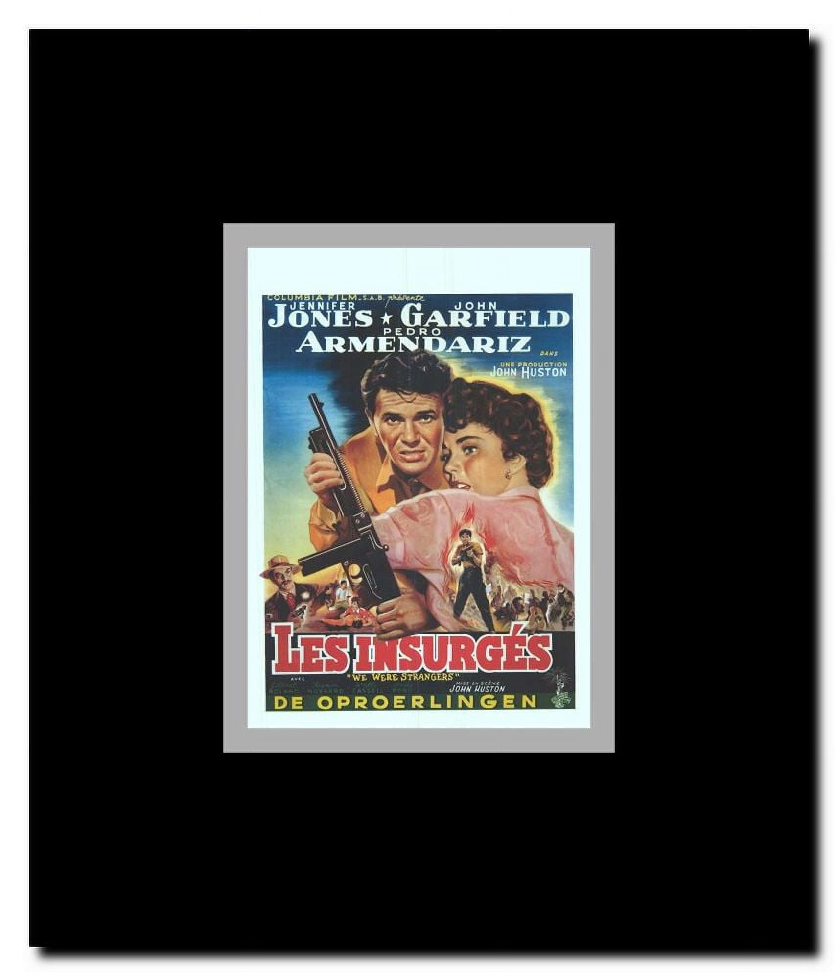 We Were Strangers Framed Movie Poster