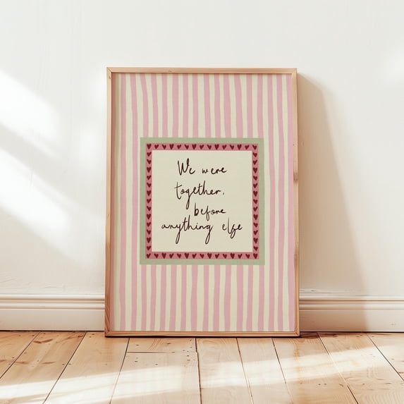 Anything Walmart We Were Together Before Anything Else Homely Striped Twins Nursery ...