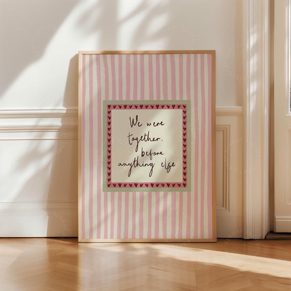 Anything Walmart We Were Together Before Anything Else Homely Striped Twins Nursery ...